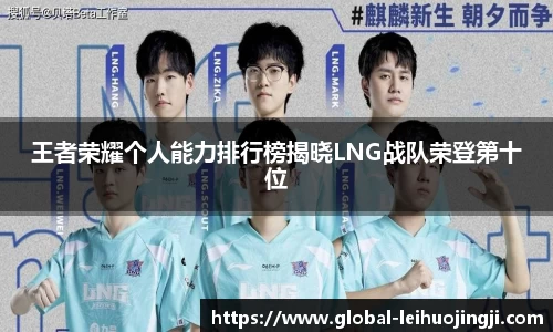 王者荣耀个人能力排行榜揭晓LNG战队荣登第十位